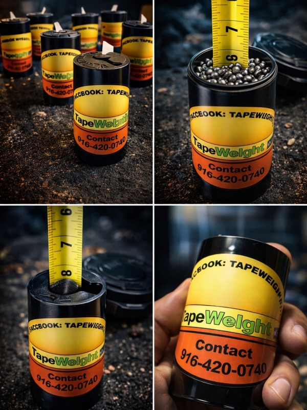 TapeWeight – Wind-Proof Tape Measure Anchor